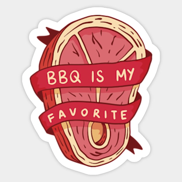 Barbecue Sticker by i.am.sarah